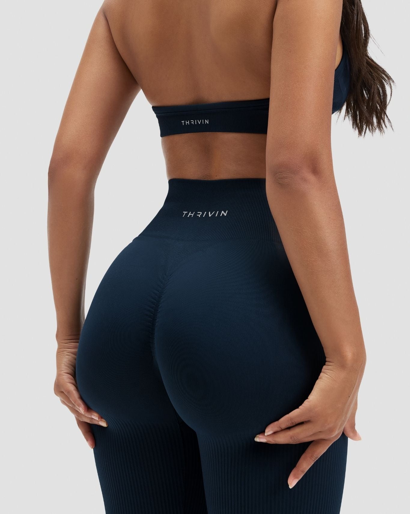 Elevate™ Sculpting High Waist Scrunch Flare | Midnight Navy