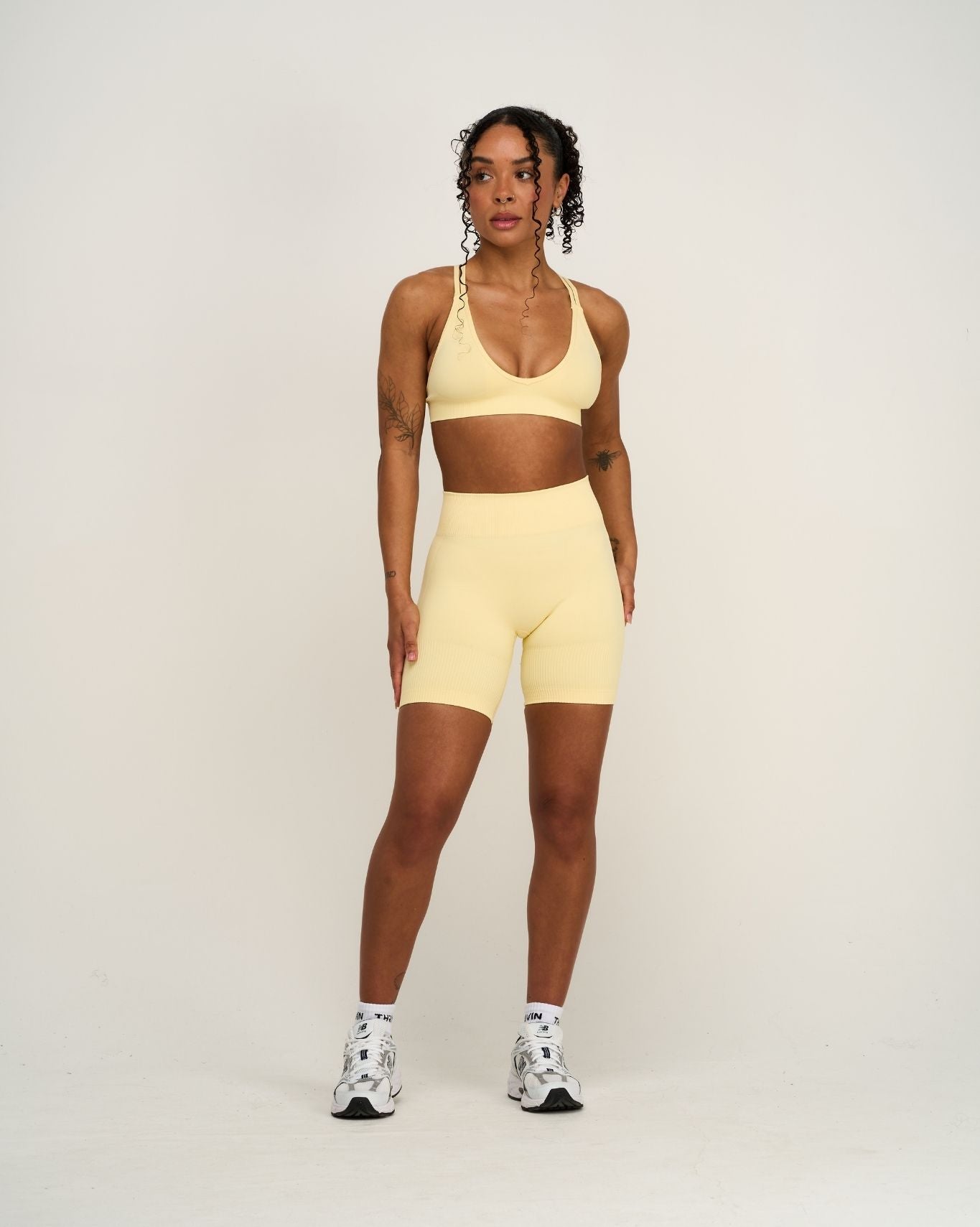 Elevate™ Sculpting Seamless High Apex Bra | Golden Butter