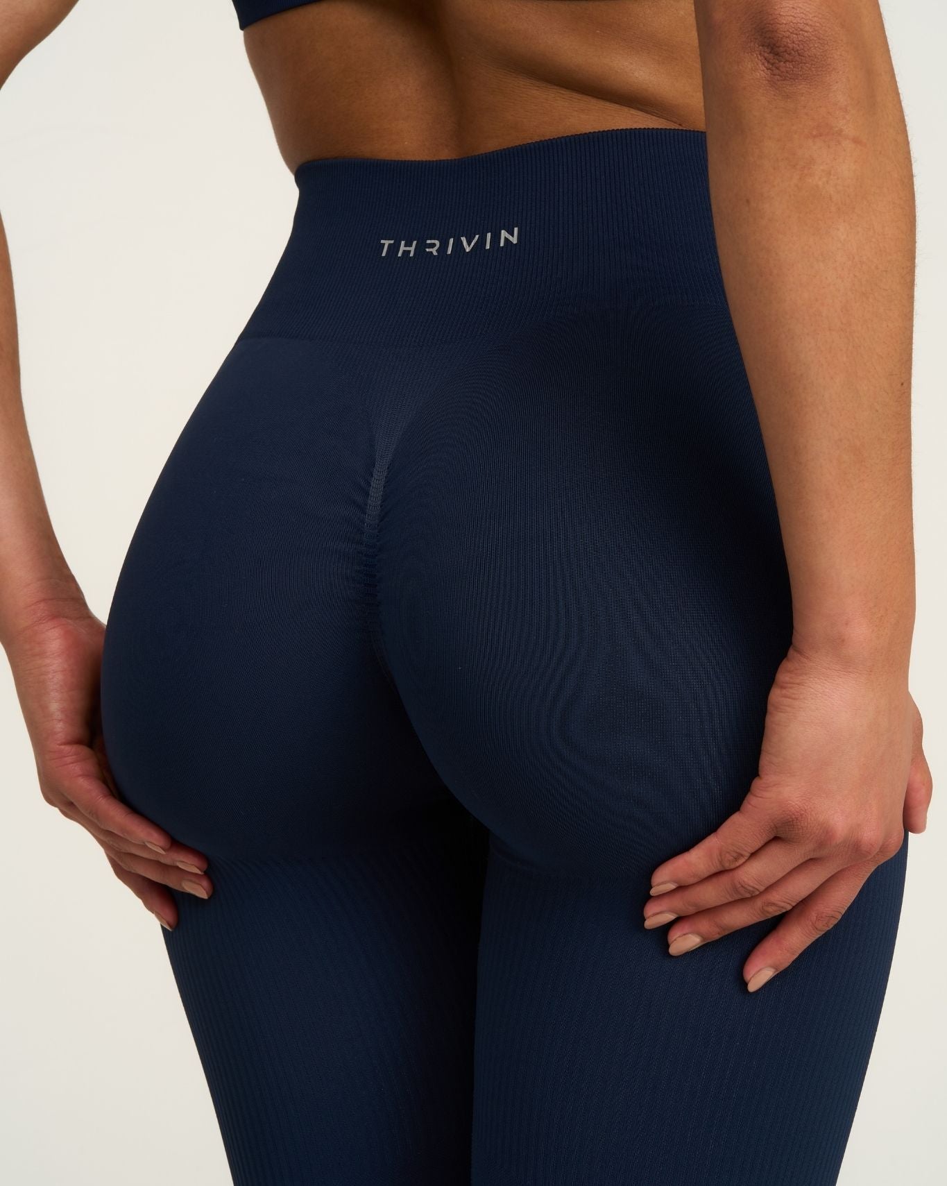Elevate™ Sculpting High Waist Scrunch Leggings | Midnight Navy