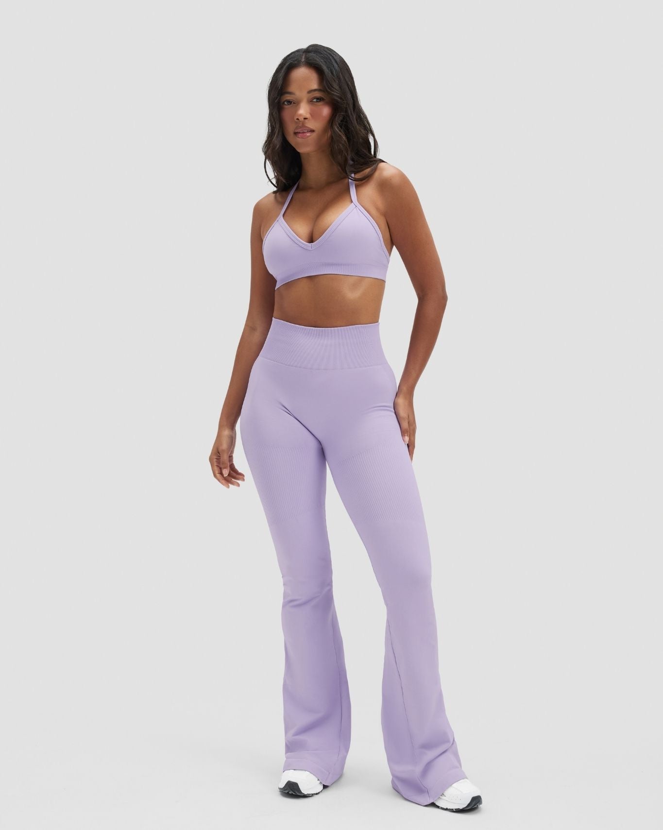 Elevate™ Sculpting High Waist Scrunch Flare | Lilac