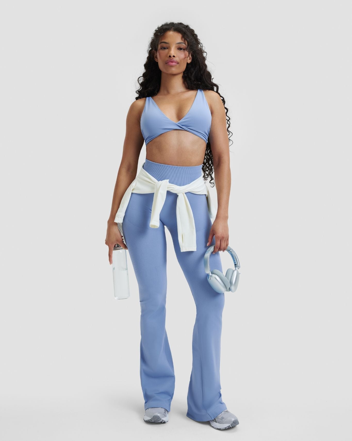 Elevate™ Sculpting High Waist Flare Leggings | Endless Sky