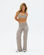Essence Wide Leg Pants | Latte