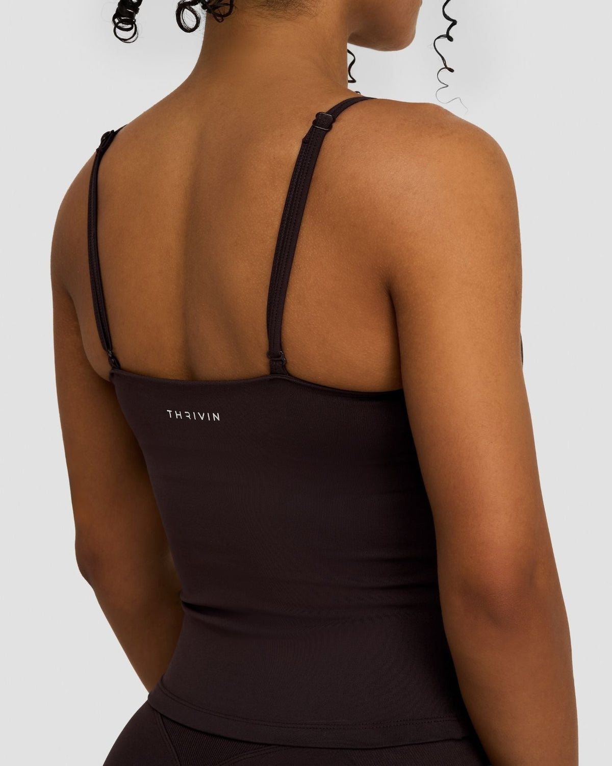 Elevate™ Sculpting Seamless Scoop Neck Cami | Coffee