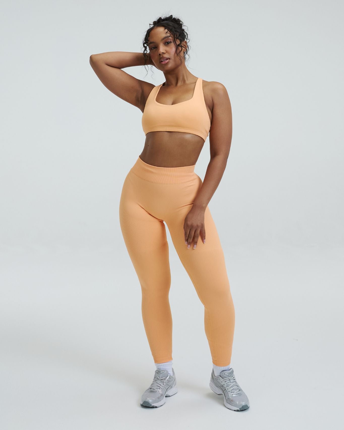 Elevate™ Sculpting Mid Waist Scrunch Leggings | Melon