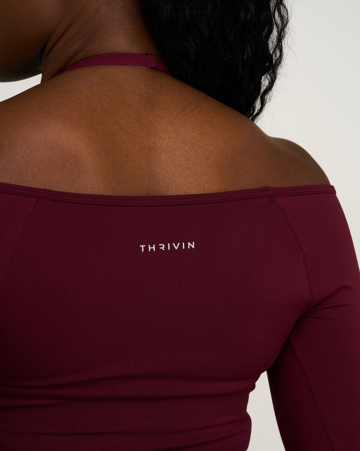Elevate™ Sculpting Seamless V-Neck Top | Merlot