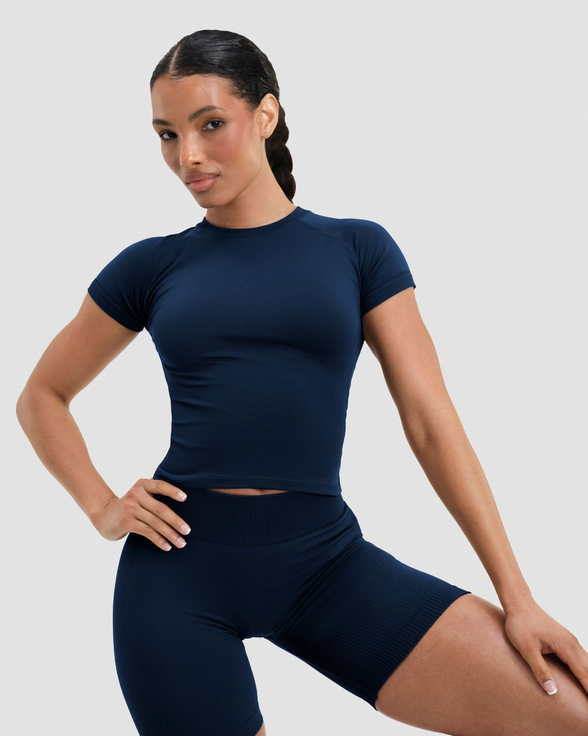 Elevate™ Compression Baby T-Shirt | Midnight Navy
