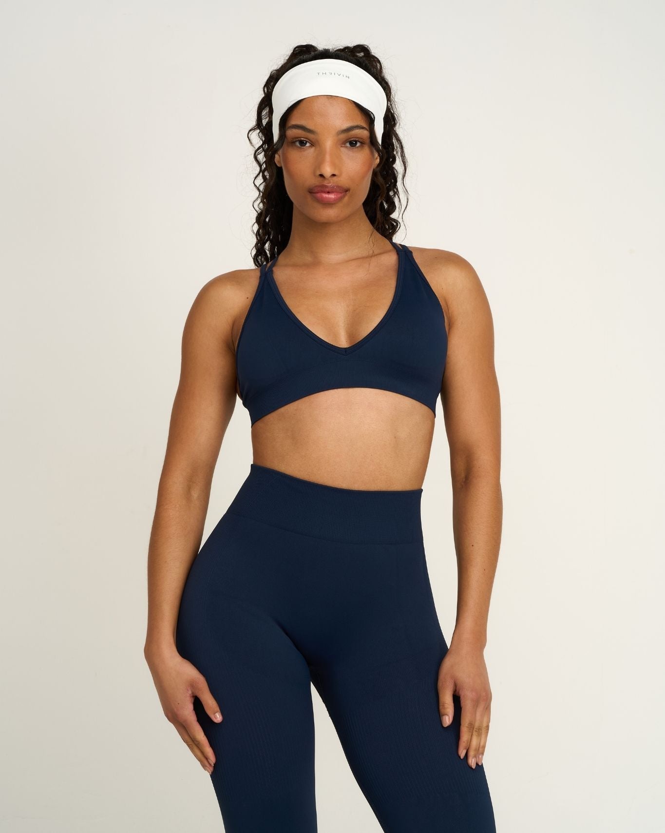 Elevate™ Sculpting Seamless High Apex Bra | Midnight Navy