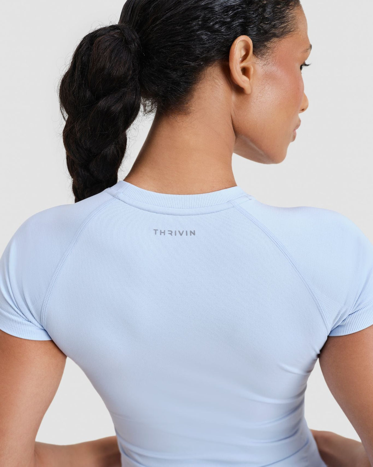 Elevate™ Compression Baby T-Shirt | Ice Blue