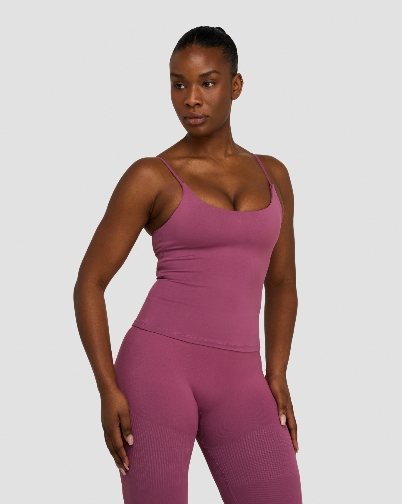 Elevate™ Sculpting Seamless Scoop Neck Cami | Orchid Mauve