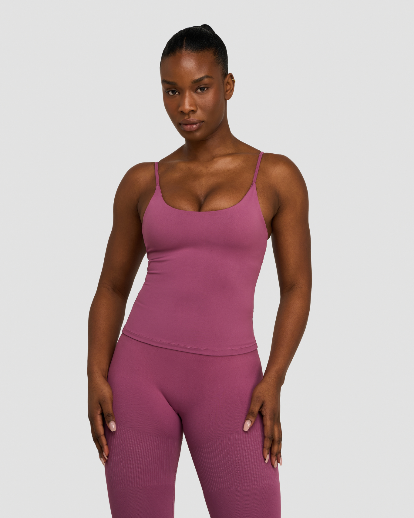Elevate™ Sculpting Seamless Scoop Neck Cami | Orchid Mauve