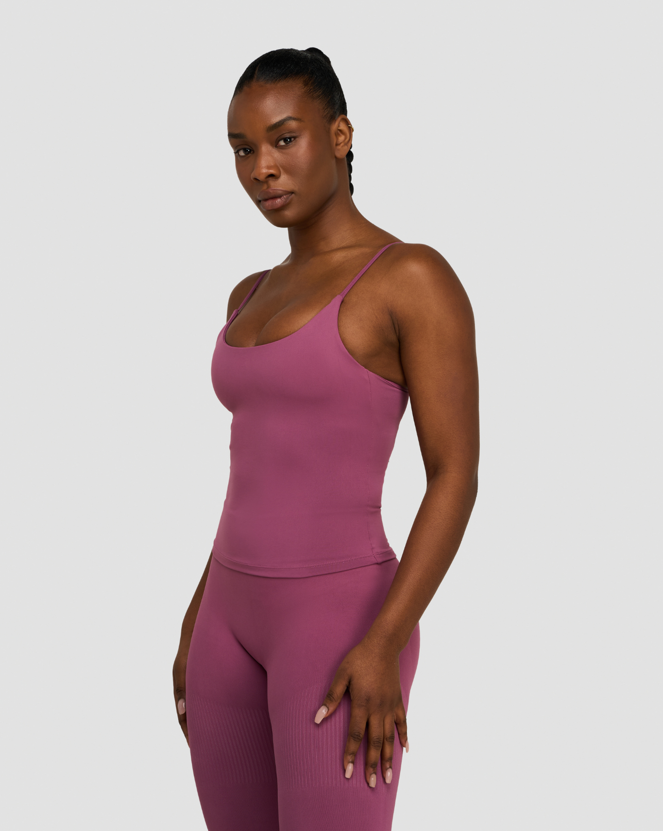 Elevate™ Sculpting Seamless Scoop Neck Cami | Orchid Mauve