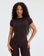 Elevate™ Compression T-Shirt | Coffee