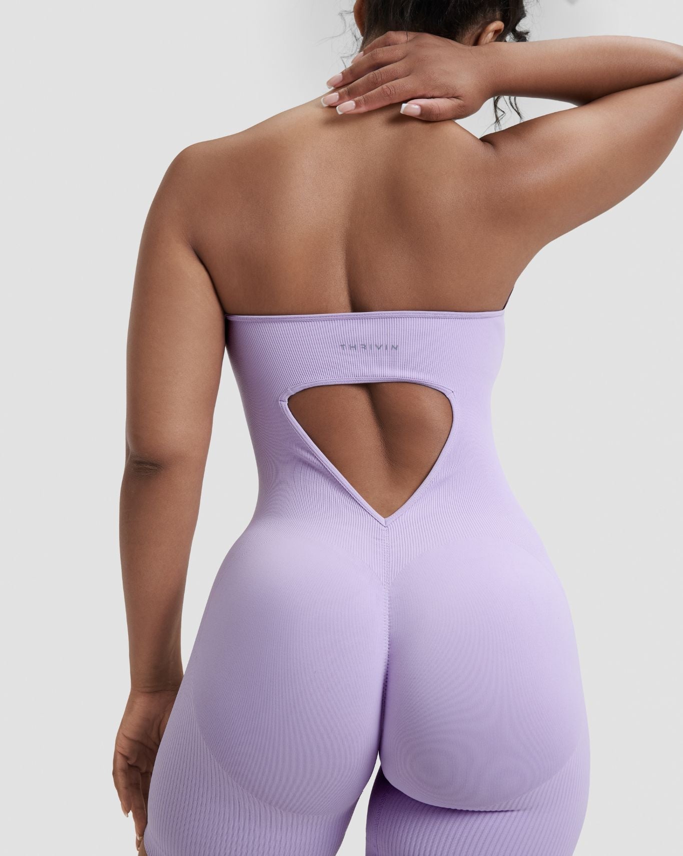 Elevate™ Sculpting Halterneck All In One | Lilac