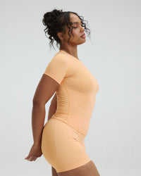 Elevate™ Compression T-Shirt | Melon