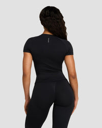 Elevate™ Compression T-Shirt | Night Black