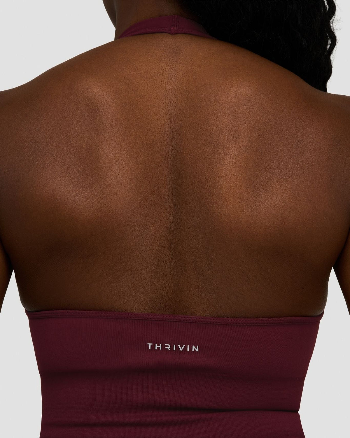 Elevate™ Sculpting Seamless Halterneck Top | Merlot
