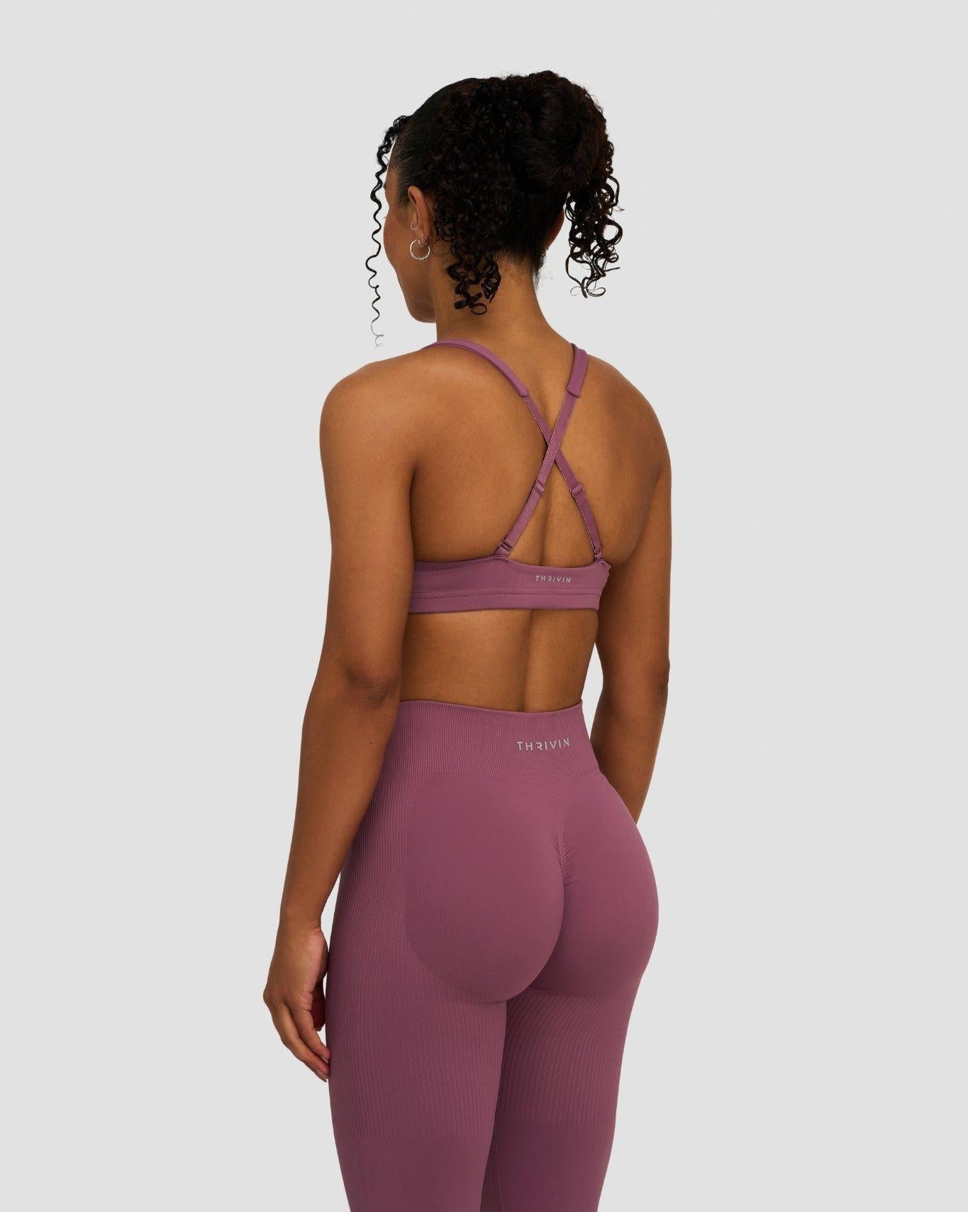 Elevate™ Sculpting Medium Impact Multiway Bra | Orchid Mauve